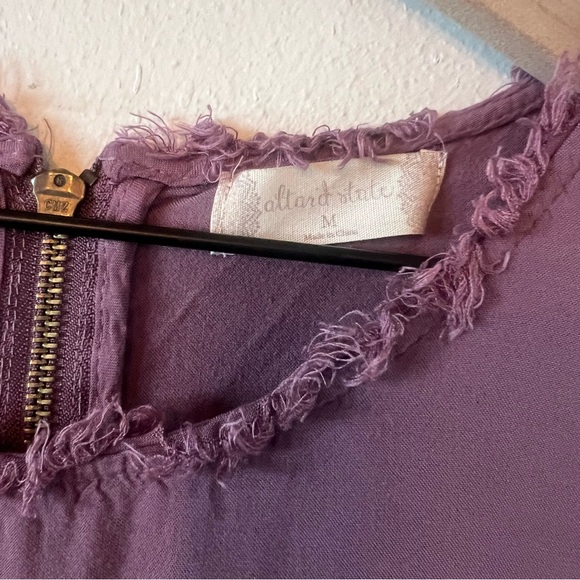 Altar'd State Purple Sleeveless Mini Dress Sz M - Picture 11 of 11